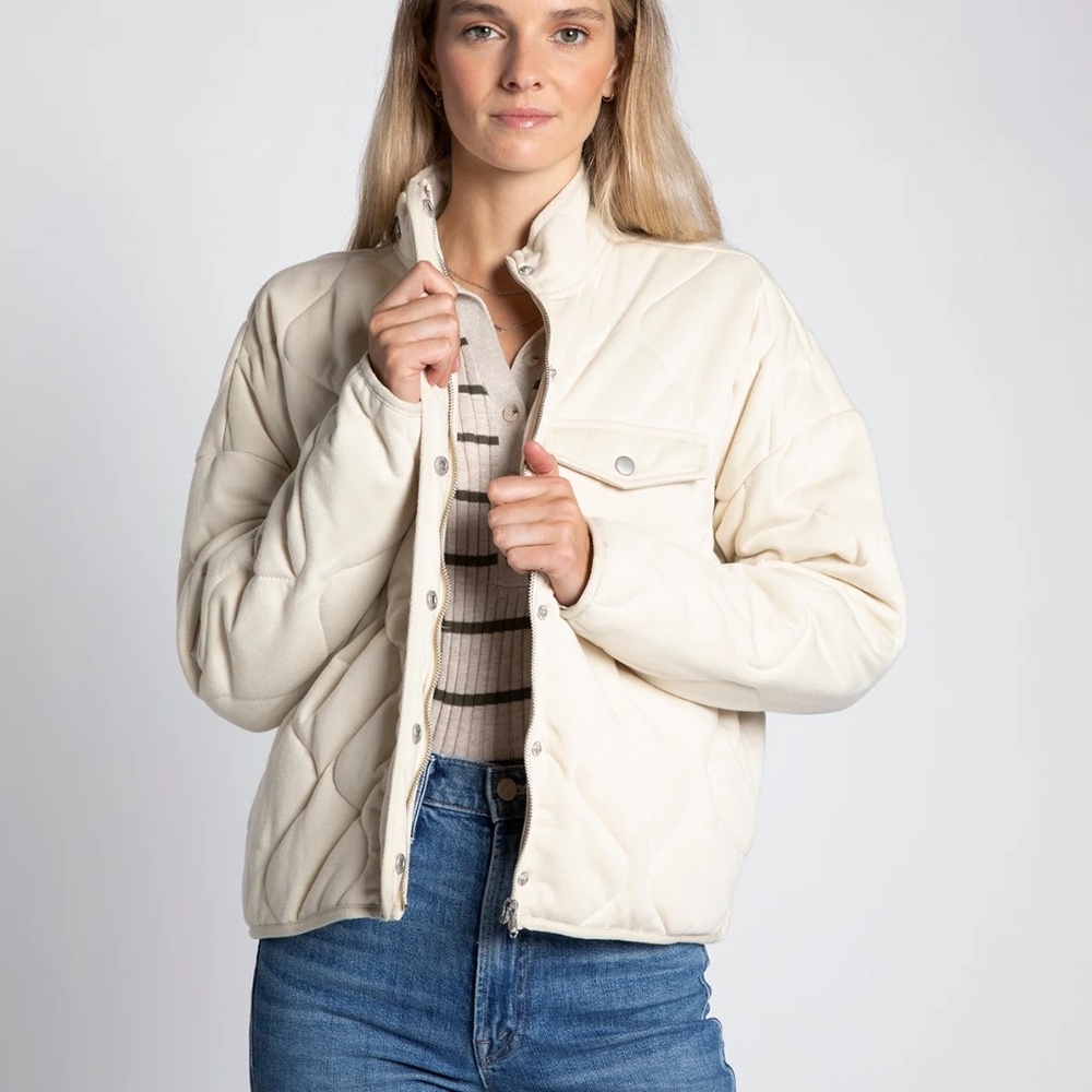 Thread & Supply Burke Jacket in Oat
